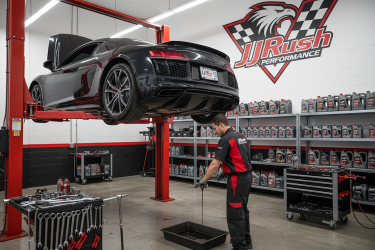 oil changes at jjrush performance